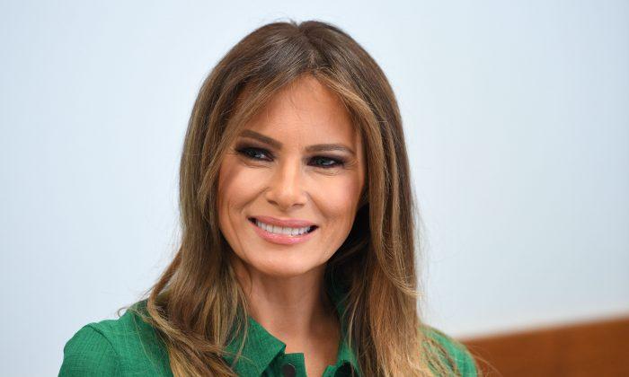 Melania Trump Visits Center for Babies Withdrawing From Drugs
