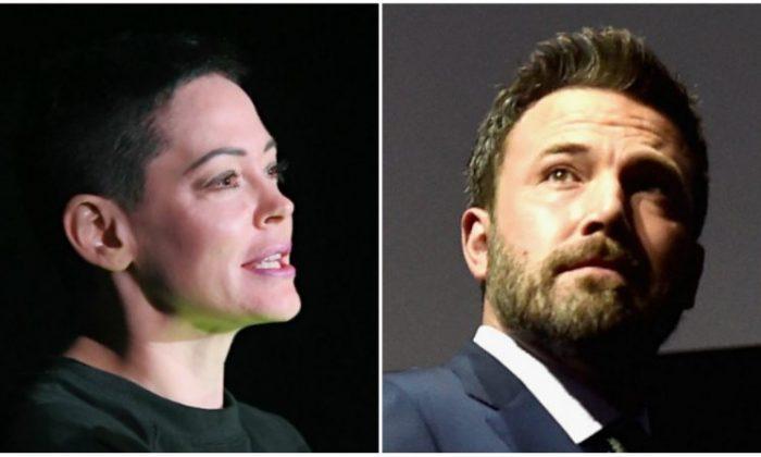 Rose McGowan Accuses Ben Affleck of Lying About Weinstein Sexual Harrassment
