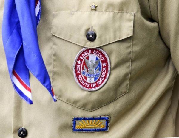 An Eagle Scout patch is pictured in Orlando, Florida in this May 30, 2012 file photograph. (Reuters/David Manning/Files)