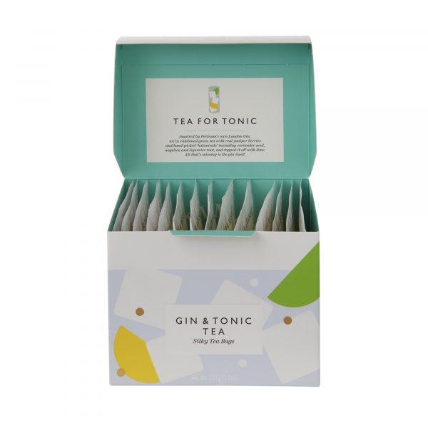 The tea flavour is part of Fortnum & Mason's new "Oddi-Teas" collection (Gin & Tonic Tea, www.fortnumandmason.com), that includes unexpected blends ranging from chocolates to tipples.