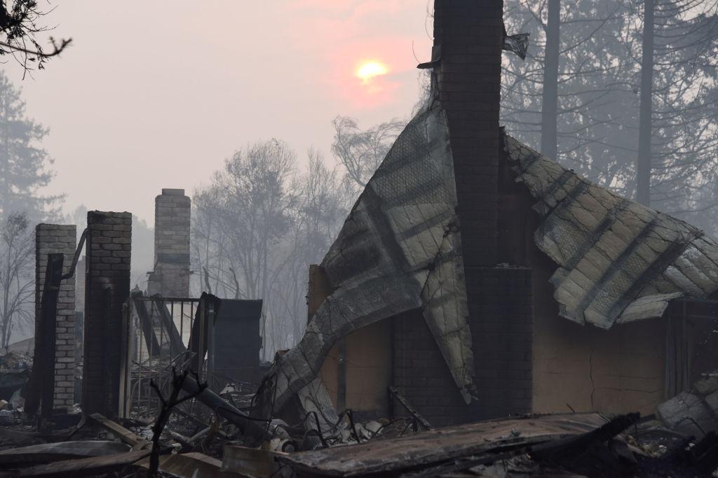 Woman Escapes California Wildfire By Biking to Safety With 70-Pound Pit Bull on Her Back
