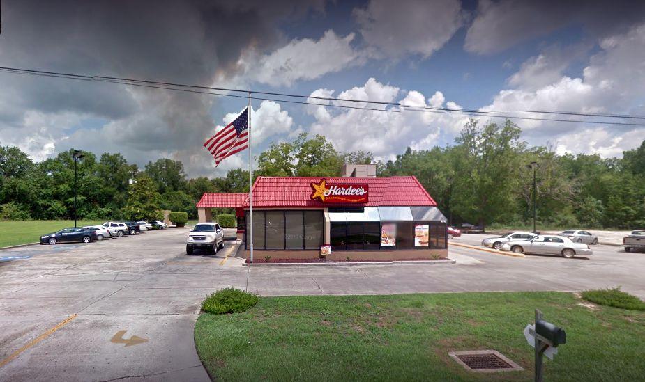 A Hardee's in Chipley, Fla., where a man accused of leaving a child inside a hot vehicle while he ate lunch asked police a strange question.. (Google Street View)