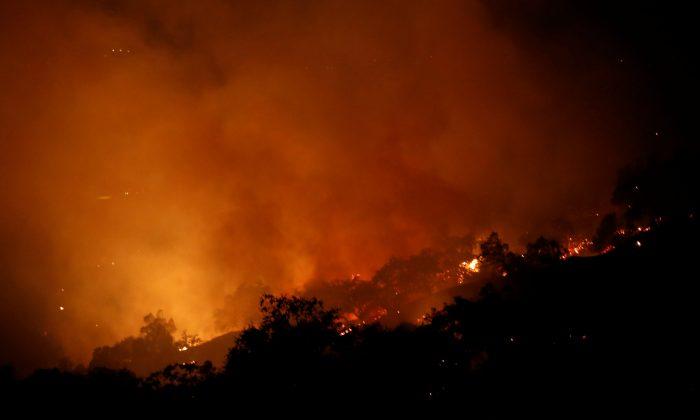 California ‘Horror’ Fires Burn On, 40 Dead in One Week