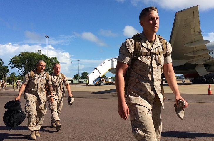 Hundreds of US Marines Leave Australia After Troop Rotation