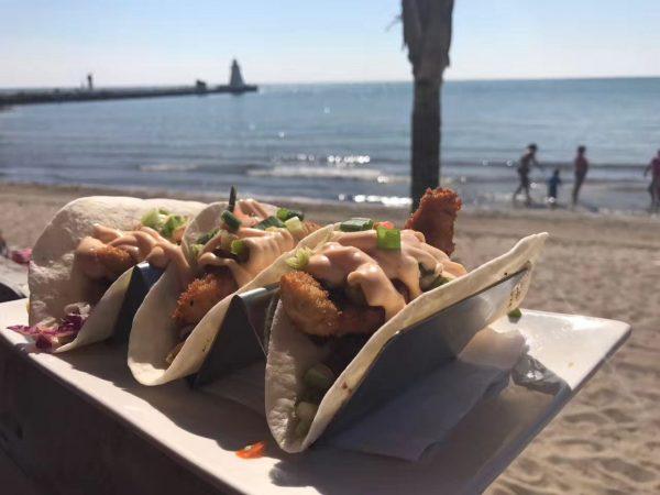 Perch Tacos at The Beach House. (The Epoch Times)
