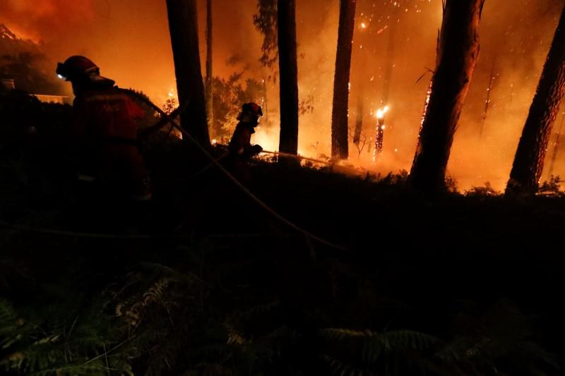 Wildfires Kill at Least 30 in Portugal and Spain