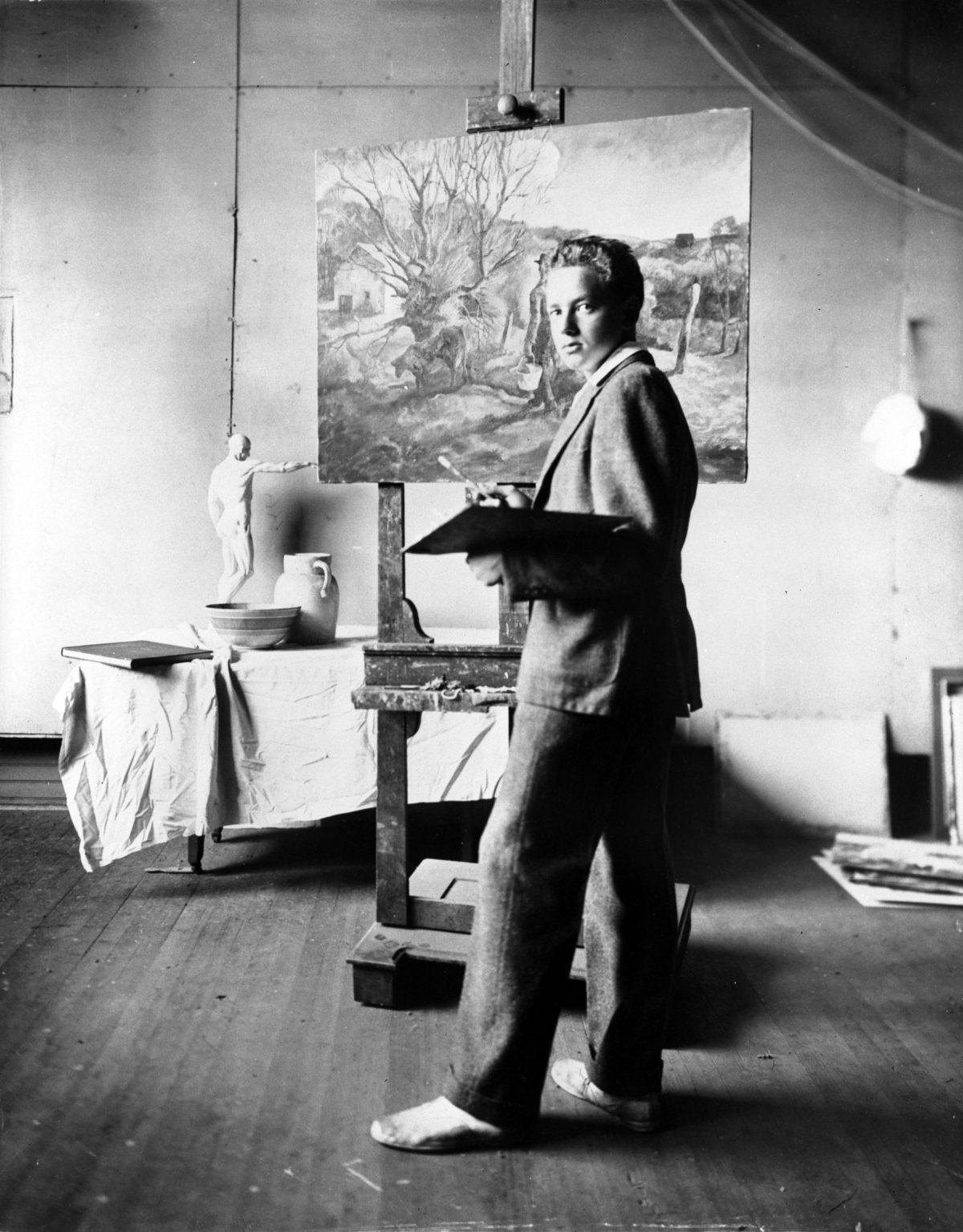 Andrew Wyeth circa 1935. (Courtesy Wyeth Family Archives)