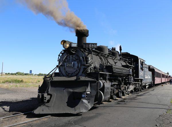 The Cumbres & Toltec Scenic Railroad crosses the Colorado-New Mexico border in 11 different spots. (Benjamin Rader)