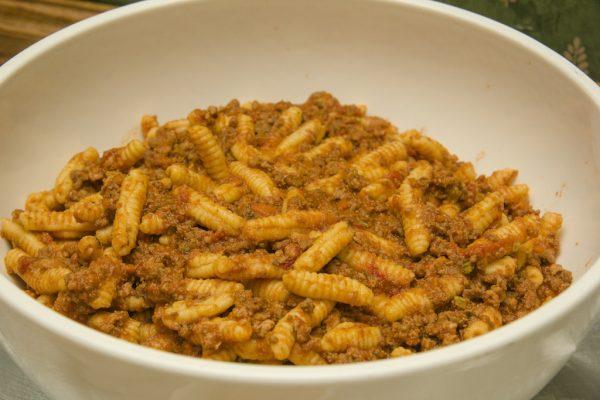 Cavatelli pasta with country-style ragu. (Annie Wu/The Epoch Times)
