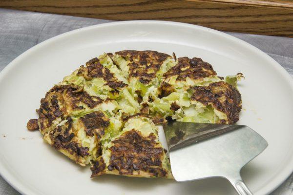 Leeks frittata prepared by the author. (Annie Wu/The Epoch Times)