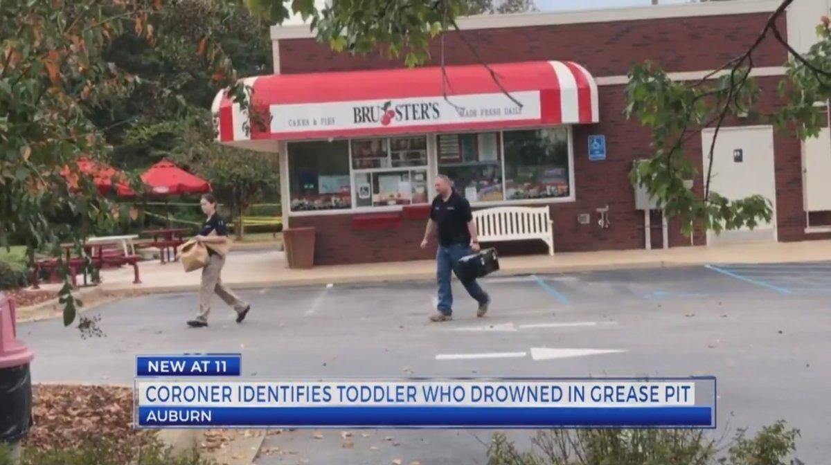 Sadie Grace Andrews was playing with two of her siblings when she went missing at the Bruster’s Real Ice Cream in Auburn, Alabama. (WRBL)