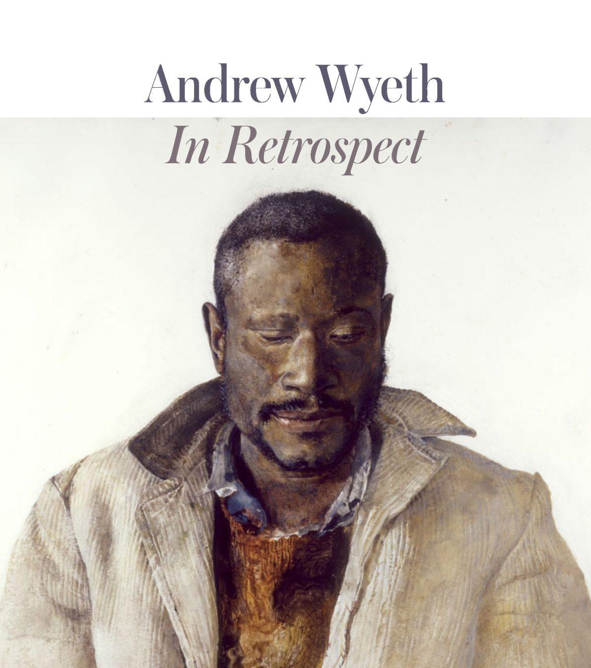 Cover of exhibition catalog, "Andrew Wyeth: In Retrospect" with the painting "The Drifter," 1964, by Andrew Wyeth (1917–2009). Drybrush watercolor on paper, collection of Phyllis and Jamie Wyeth. (Andrew Wyeth/Artist Rights Society)