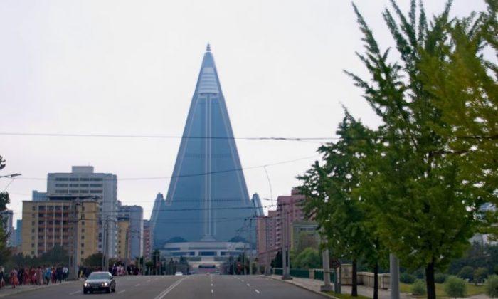 Signs of Activity Around Unfinished North Korea Hotel
