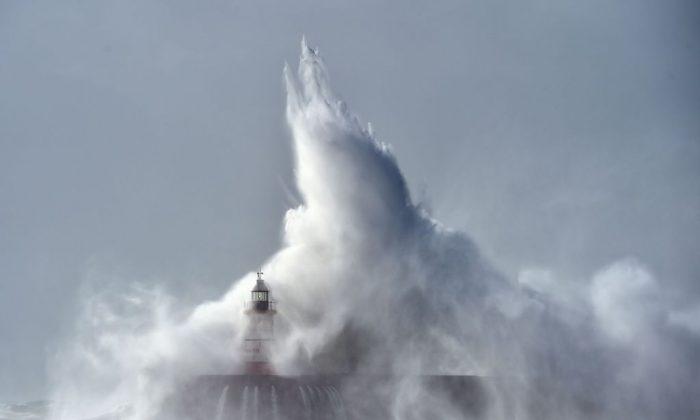 Storm Brian Batters Ireland and Hits British Coastal Towns