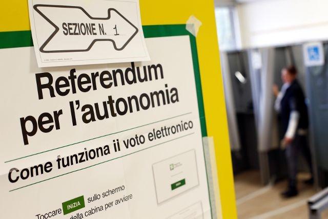 Italians Vote in Autonomy Referendums in Shadow of Catalonia Crisis