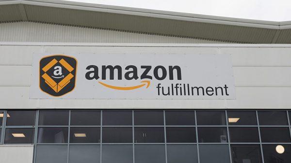 An Amazon fulfillment center in a file photo. (Dan Kitwood/Getty Images)