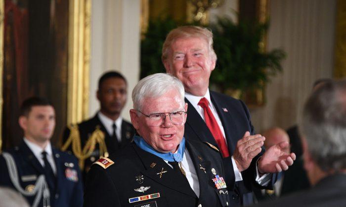 President Trump Awards Medal of Honor to Special Forces Medic