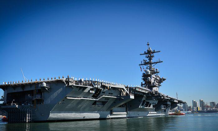 2nd Aircraft Carrier Strike Group Deployed to South Korea