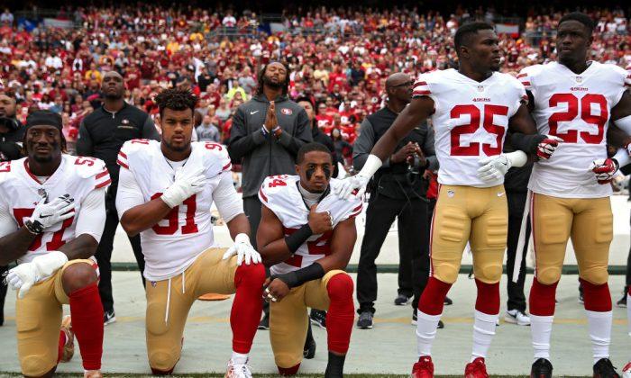 In Response to NFL Anthem Protests, Fewer Officers Show Up