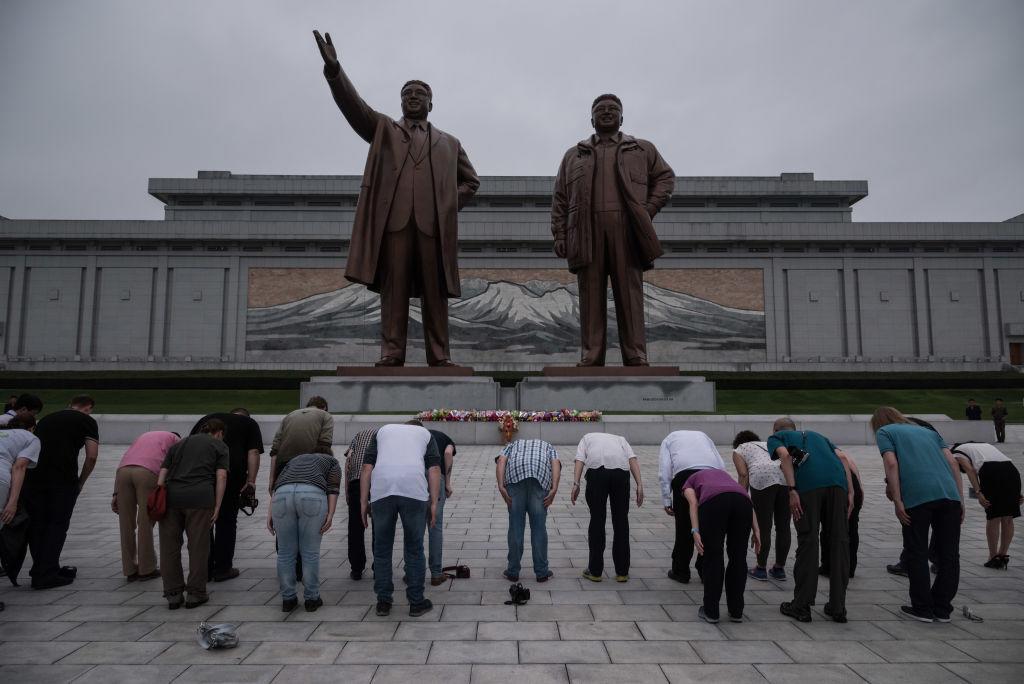 North Korea Forced to Protect Statues of Kim Family Against Vandalism