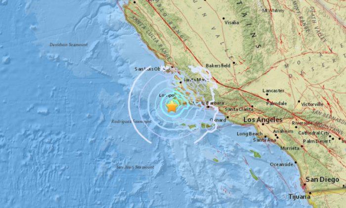 Magnitude-4.3 Earthquake Hits Close to Southern California Coast