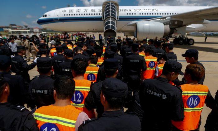 Cambodia Deports 61 Telecom Extortion Scam Suspects