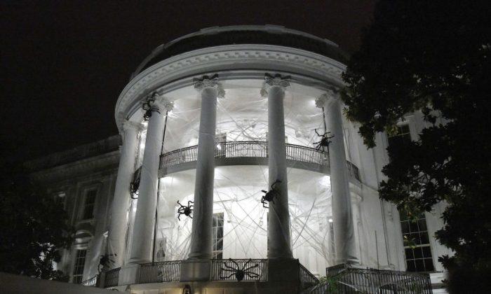 The White House Has a Spooky Halloween Makeover