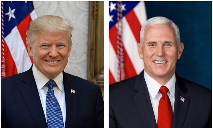 White House Releases Official Portraits of President and Vice President