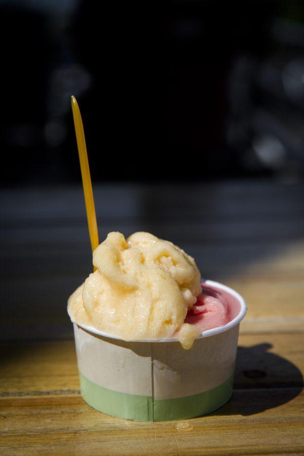 In La Jolla, grab a cup or cone from Bobboi Natural Gelato and go for a stroll. (Channaly Philipp/The Epoch Times)