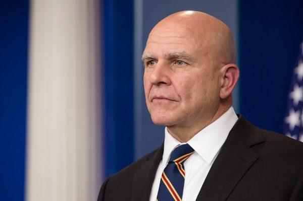  National Security Adviser Lt. Gen. H.R. McMaster speaks during a press briefing at the White House in Washington on Nov. 2, 2017. (Samira Bouaou/The Epoch Times)
