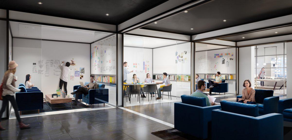 Rendering of the study area in the Panda Condos. (Courtesy of Lifetime Developments)