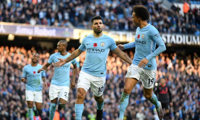 Manchester City Open up 8 Point Lead in English EPL
