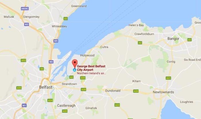 Plane Crash-lands Without Nose Gear in Northern Ireland