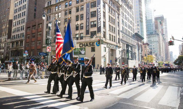 In Pictures: Veterans Day Parade in Manhattan