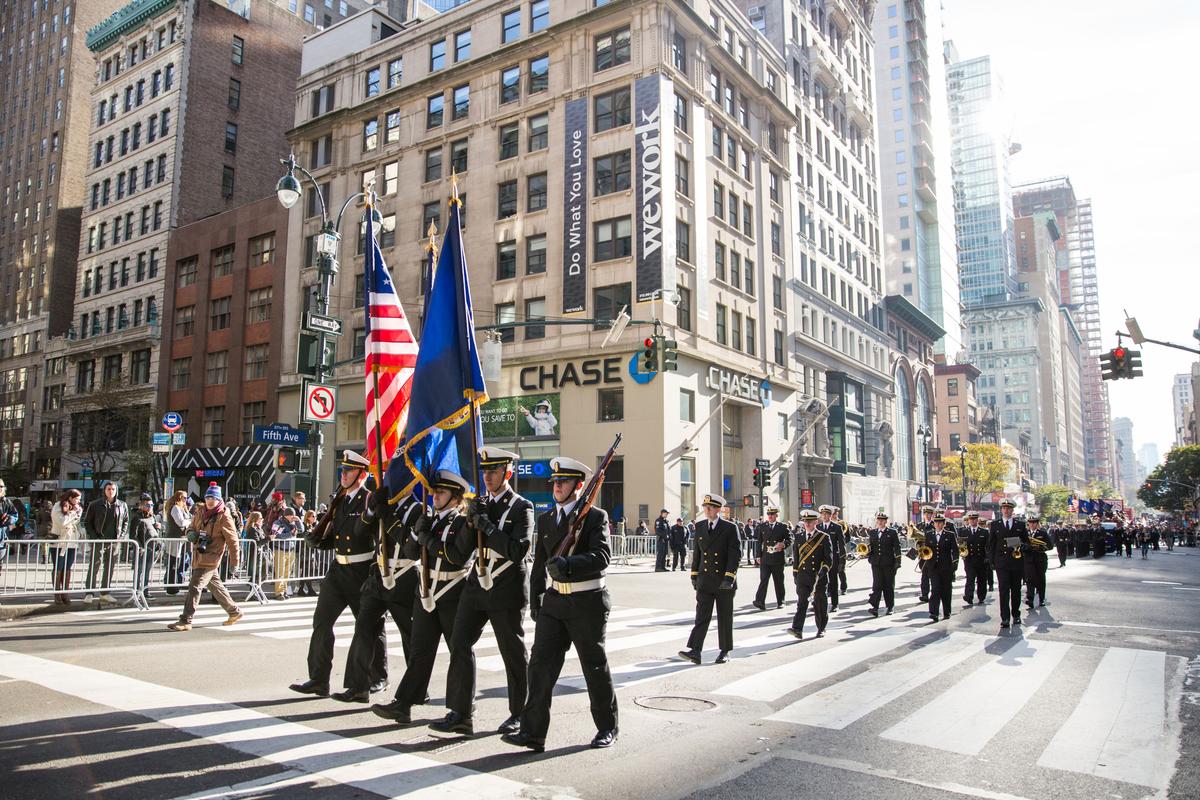 In Pictures: Veterans Day Parade in Manhattan