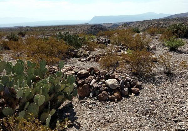 An abandoned Mexican cemetery at Glen Springs in Big Bend National Park. (Jo Ann Holt)