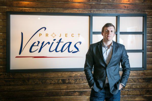 James O’Keefe, founder and president of Project Veritas, at the nonprofit's headquarters in New York, on Oct. 31, 2017. (Benjamin Chasteen/The Epoch Times)