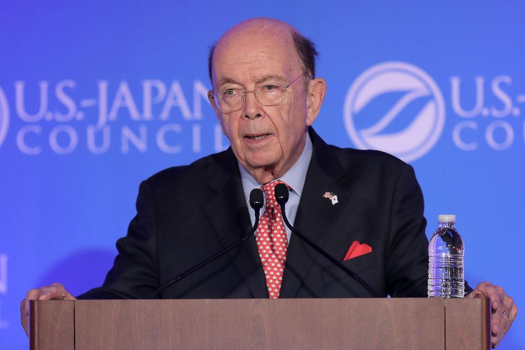 U.S. Commerce Secretary Wilbur Ross delivers keynote remarks during the U.S.-Japan Council's annual conference at the J.W. Marriott in Washington, D.C. on Nov. 13, 2017. (Chip Somodevilla/Getty Images)