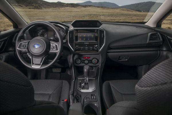 The interior of the 2017 Impreza. (Courtesy of Subaru)