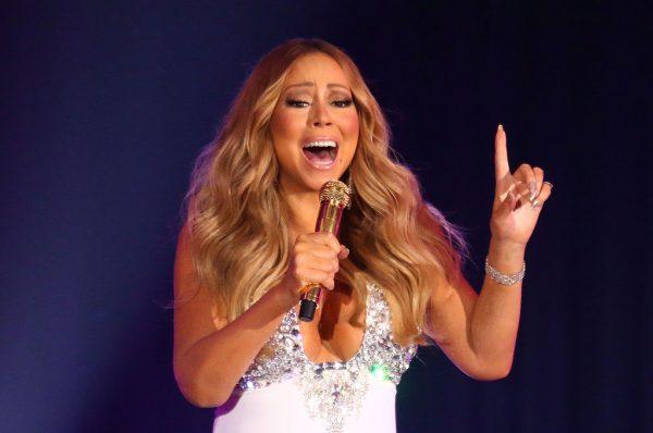 Mariah Carey performs at a previous Christmas concert at Crown Palladium on Dec. 31, 2015 in Melbourne, Australia. (Scott Barbour/Getty Images)