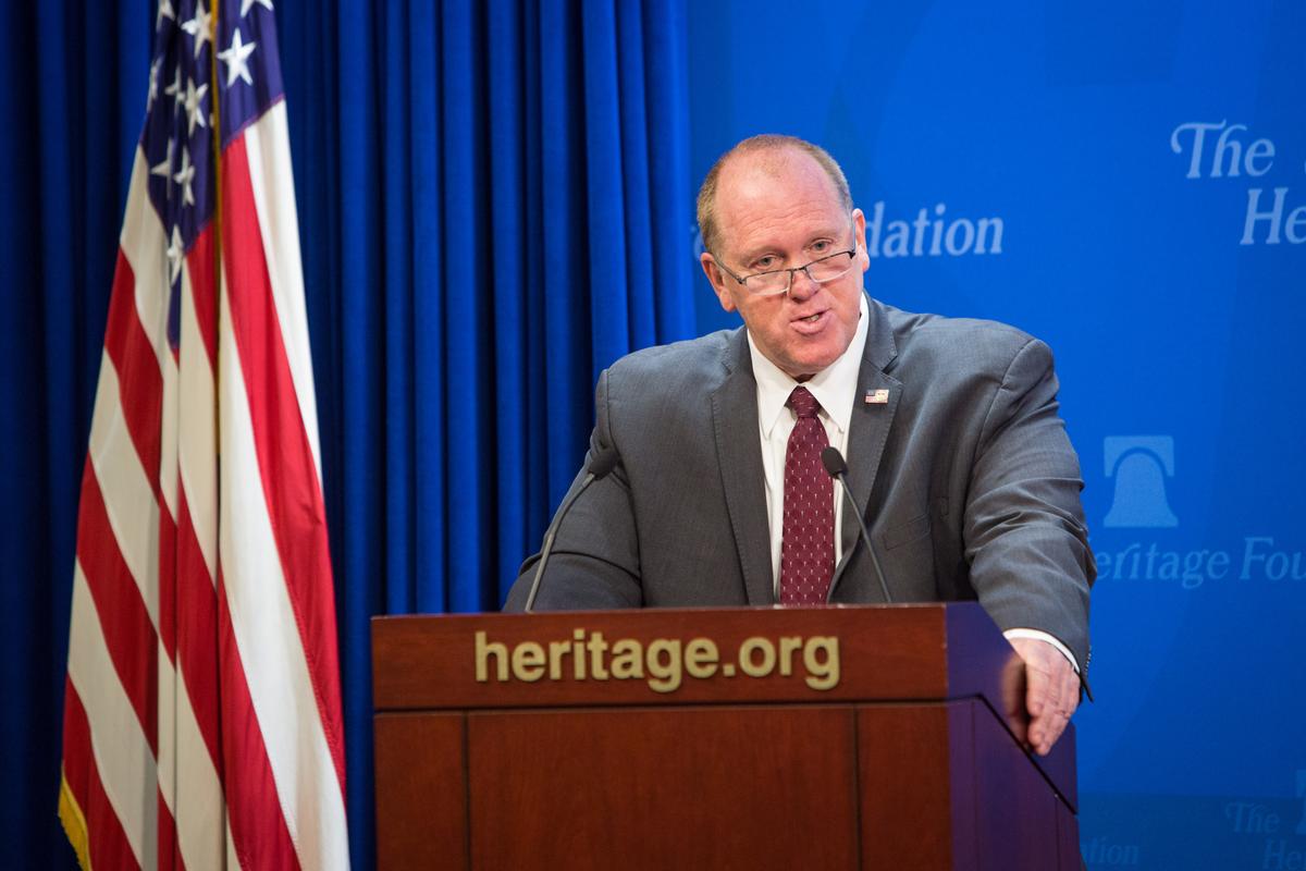 Nominated ICE Director Thomas Homan Talks About Smugglers, Sanctuary Cities