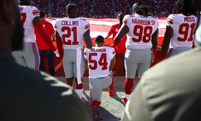 A Handful of NFL Players Continue to Protest During Anthem
