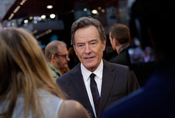 Bryan Cranston at the premiere of 'Last Flag Flying' on Oct. 8, 2017 in London. When Cranston was a 12-year-old he had a run in with murderous cult leader Charles Manson. (Photo by John Phillips/John Phillips/Getty Images for BFI)