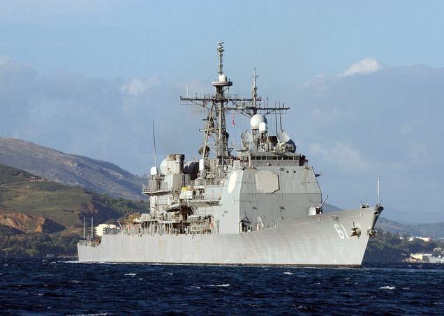 The USS Monterey. (Courtesy U.S. Navy)