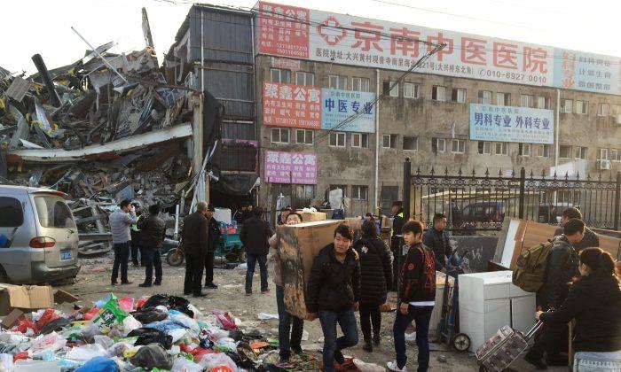 Beijing Authorities Take Advantage of Deadly Fire in Poor Neighborhood to Remove ‘Undesirables’