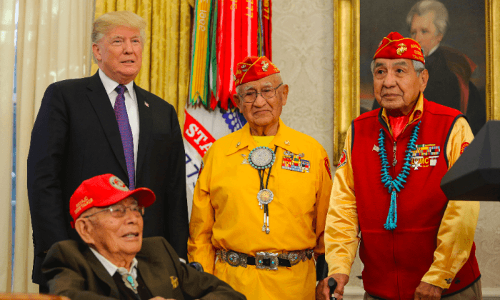 WWII Navajo Code Talkers Honored at White House