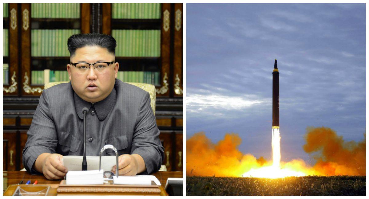 North Korean leader Kim Jong-un claims to have completed North Korea's state nuclear force, but the timing of his latest launch could reveal he is not beyond intimidation.(STR/AFP/Getty Images)