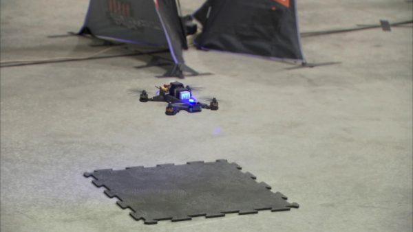 NASA's AI self-driving drone. (NASA/JPL-Caltech)