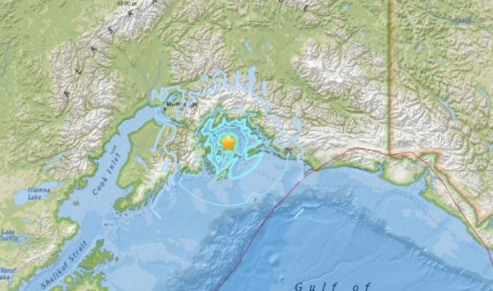5.3-Magnitude Earthquake Hits South of Anchorage