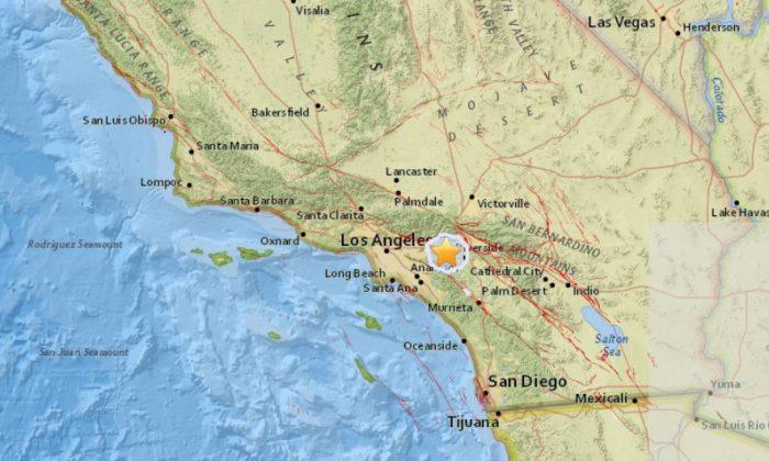 3.1-Magnitude Earthquake Hits Ontario, California